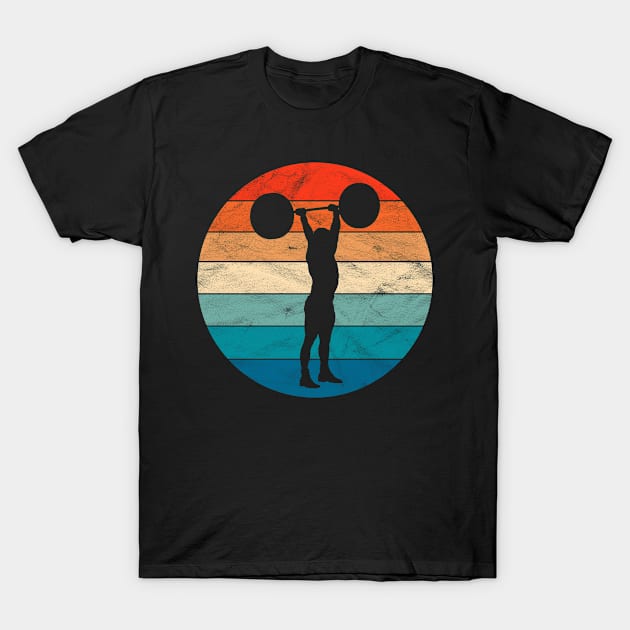 Vintage Weight Lifting T-Shirt by ChadPill